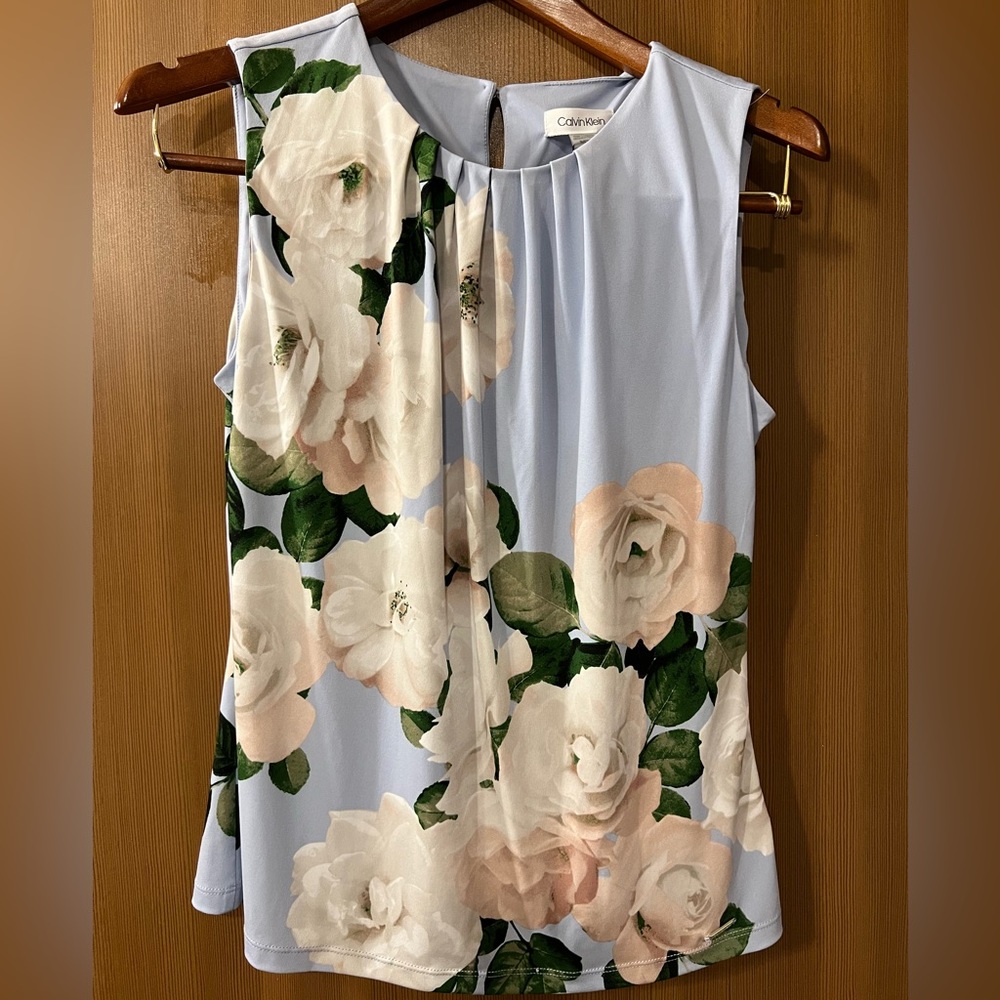 Calvin Klein Sleeveless Blouse
